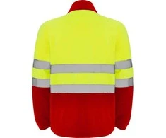 Roly Gerai matoma vilnonė striukė ALTAIR Darbo vieta raudona / fluoro geltona