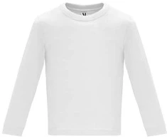 Roly Ilgarankoviai marškinėliai, specialiai kūdikiams BABY L/S Balta