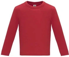 Roly Ilgarankoviai marškinėliai, specialiai kūdikiams BABY L/S Raudona