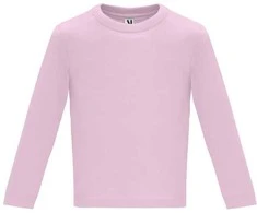 Roly Ilgarankoviai marškinėliai, specialiai kūdikiams BABY L/S Šviesiai rožinė
