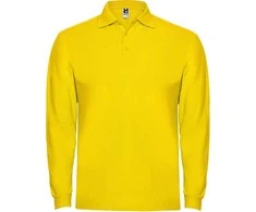 Roly Ilgarankoviai polo marškiniai su elastano rankogaliais ESTRELLA L/S Geltona