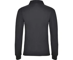 Roly Ilgarankoviai polo marškiniai su elastanu ir 3 sagomis ESTRELLA WOMAN L/S Tamsus švinas