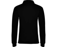 Roly Ilgarankoviai polo marškiniai su briaunota apykakle ESTRELLA WOMAN L/S Juoda