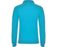 Roly Ilgarankoviai polo marškinėliai su briaunota apykakle ESTRELLA WOMAN L/S Turkis