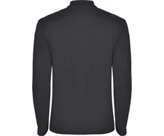 Roly Ilgarankoviai polo marškiniai su briaunuota apykakle ESTRELLA L/S Tamsus švinas