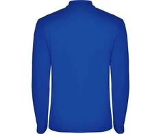 Roly Ilgarankoviai polo marškiniai su briaunuota apykakle ESTRELLA L/S Karališkai mėlyna
