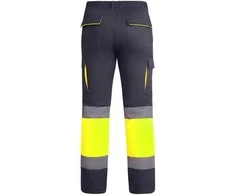Roly Ilgos kelnės su pamušalu, gerai matomos, su keliomis kišenėmis ENIX Švino/fluoro geltona