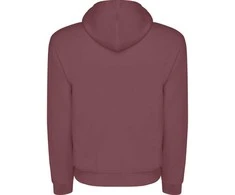 Roly Megztinis su gobtuvu, kengūros stiliaus kišene ir plokščia reguliuojama raišteliu CAPUCHA Berry red