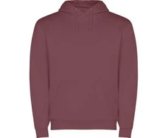Roly Megztinis su gobtuvu, kengūros stiliaus kišene ir plokščia reguliuojama raišteliu CAPUCHA Berry red