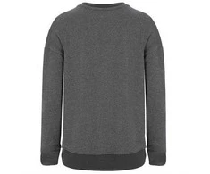 Roly Moteriškas džemperis iš dviejų audinių ir spalvų derinio ETNA Ebony/heather ebony