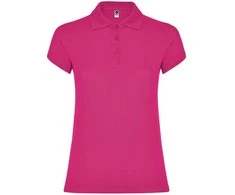 Roly Moteriški trumpų rankovių polo marškinėliai STAR WOMAN Rozete