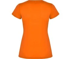Roly Priglundantys trumpų rankovių techniniai marškinėliai MONTECARLO WOMAN Fluoro oranžinė