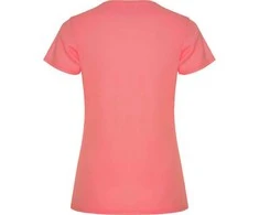 Roly Priglundantys trumpų rankovių techniniai marškinėliai MONTECARLO WOMAN Fluoro koralas