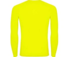 Roly Profesionalūs termo marškinėliai su sutvirtintu audiniu PRIME Fluoro geltona