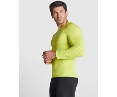 Roly Profesionalūs termo marškinėliai su sutvirtintu audiniu PRIME Fluoro geltona