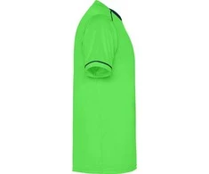 Roly Sportinis komplektas iš marškinėlių ir šortų UNITED Fluoro žalia / tamsi mėlyna