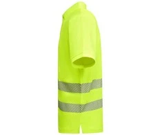 Roly Techniniai gerai matomi trumpomis rankovėmis polo marškinėliai ATRIO Fluoro geltona