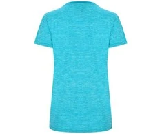 Roly Techniniai marškinėliai trumpomis rankovėmis ZOLDER WOMAN Turquoise/heather turquoise