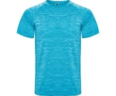 Roly Techniniai poliesterio marškiniai su reglano rankovėmis AUSTIN Heather turquoise