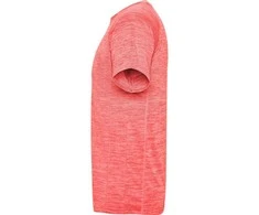 Roly Reglano rašto trumpomis rankovėmis poliesterio marškiniai AUSTIN Heather fluor coral