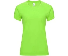 Roly Techniniai reglano marškinėliai iš CONTROL-DRY audinio BAHRAIN WOMAN Žalia fluoro