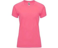 Roly Techniniai reglano marškinėliai iš CONTROL-DRY audinio BAHRAIN WOMAN Fluoro rožinė dami