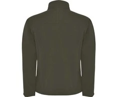 Roly Trijų sluoksnių softshell striukė su pilnu užtrauktuku RUDOLPH Tamsiai žalia armijos spalva