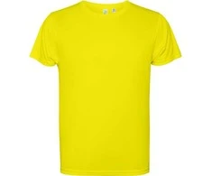 Roly Trumparankoviai techniniai marškinėliai ESTORIL Fluoro geltona