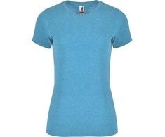 Roly Aptempti marškiniai iš viržių imitacijos audinio FOX WOMAN Heather turquoise