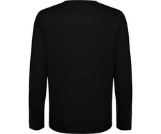 Roly Unisex ilgarankoviai techniniai marškinėliai ESTORIL L/S Juoda