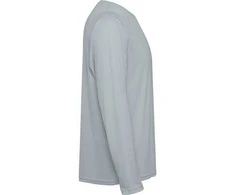 Roly Unisex ilgarankoviai techniniai marškinėliai ESTORIL L/S Pilka