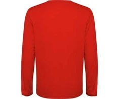 Roly Unisex ilgarankoviai techniniai marškinėliai ESTORIL L/S Raudona