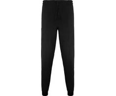 Roly Unisex ilgos tiesios kelnės FIBER Juoda