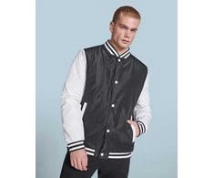 Roly Unisex lengvai paminkštinta dviejų spalvų striukė CALIFORNIA Juoda/balta