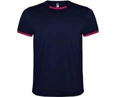 Roly Unisex sportinis komplektas: 2 marškiniai + šortai RACING Fukšijos / tamsi mėlyna