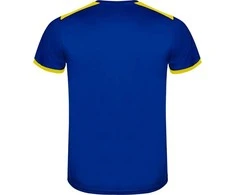 Roly Unisex sportinis komplektas: 2 marškiniai + 1 šortai RACING Geltona/karališka mėlyna