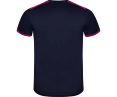 Roly Unisex sportinis komplektas: 2 marškiniai + šortai RACING Fukšijos / tamsi mėlyna