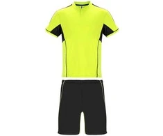Roly Unisex sportinis komplektas iš trijų audinių derinio BOCA Fluoro geltona/juoda