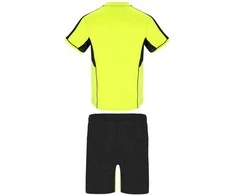 Roly Unisex sportinis komplektas iš trijų audinių derinio BOCA Fluoro geltona/juoda
