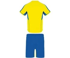 Roly Unisex sportinis komplektas iš trijų audinių derinio BOCA Geltona/karališka mėlyna