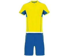 Roly Unisex sportinis komplektas iš trijų audinių derinio BOCA Geltona/karališka mėlyna