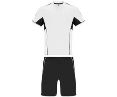 Roly Unisex sportinis komplektas iš trijų audinių derinio BOCA Balta/juoda