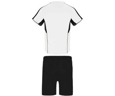 Roly Unisex sportinis komplektas iš trijų audinių derinio BOCA Balta/juoda