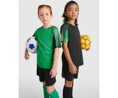 Roly Unisex sportinis komplektas, kurį sudaro 2 marškinėliai + 1 pora šortų JUVE Paparčio žalia/juoda
