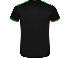 Roly Unisex sportinis komplektas, kurį sudaro 2 marškinėliai + 1 pora šortų RACING Žalioji/juoda