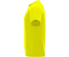 Roly Unisex techniniai marškinėliai su reglano rankovėmis MONACO Fluoro geltona