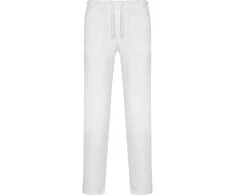 Roly Unisex tiesaus kirpimo ilgos kelnės CARE Balta