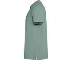 Roly Unisex trumpų rankovių polo marškiniai, 100% medvilnė COBAIN Antis žaliai plautas