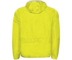 Roly Unisex vėjo striukė su gobtuvu ANGELO Fluoro geltona