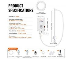 Vevor 1 galono vandens siurblys su kavos aparatu